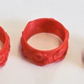 Nhẫn hoa hồng (Gift Flower Ring) - Mẫu trang sức in 3D xinh xắn - Thumbnail 2