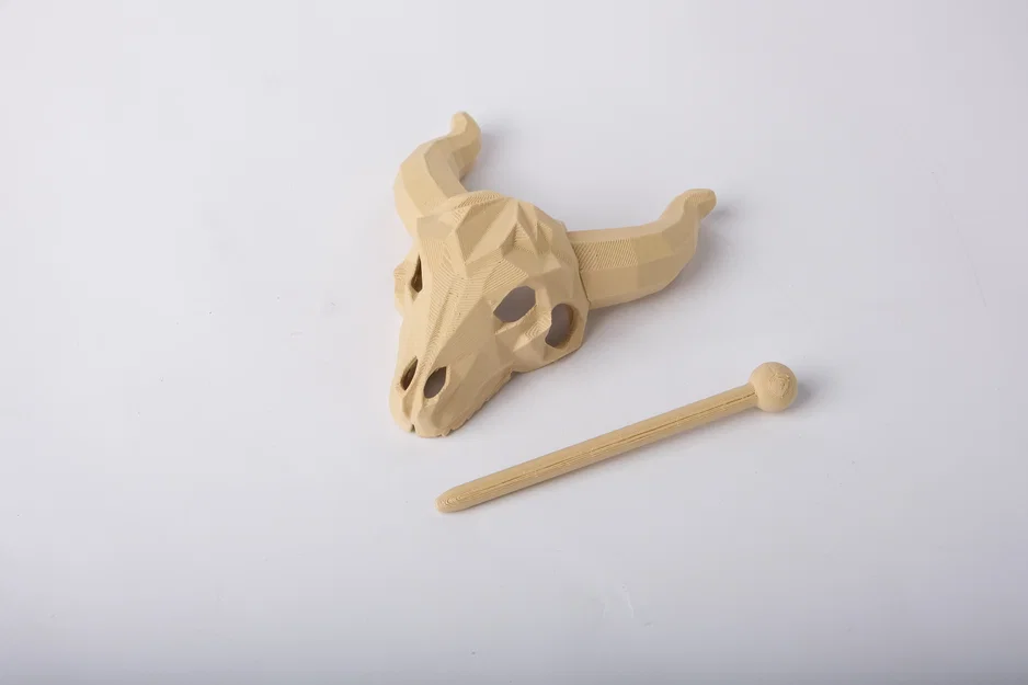 Kẹp Tóc Đầu Bò Longhorn Skull - Image 2