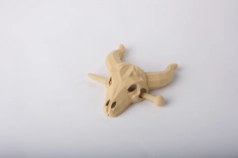 Kẹp Tóc Đầu Bò Longhorn Skull - Image 3