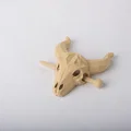 Kẹp Tóc Đầu Bò Longhorn Skull - Thumbnail 3