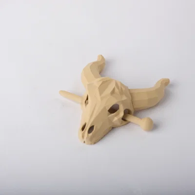 Kẹp Tóc Đầu Bò Longhorn Skull