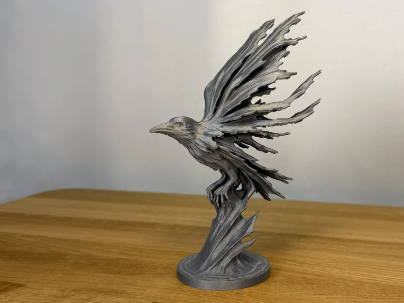 Tượng Quạ Nghệ Thuật (Crow Sculpture) - Image 1