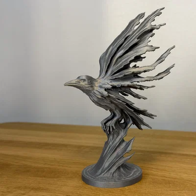 Tượng Quạ Nghệ Thuật (Crow Sculpture)