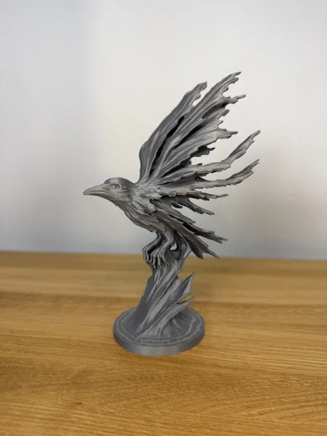 Tượng Quạ Nghệ Thuật (Crow Sculpture) - Image 3