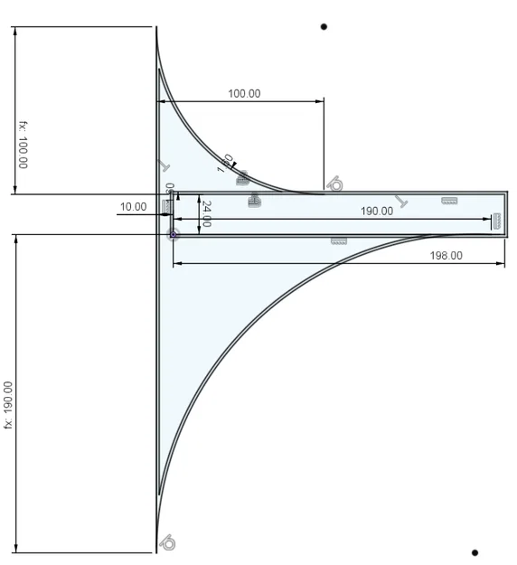 Pát đỡ kệ hình hoa cho IKEA Tranhult - Image 4