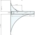 Pát đỡ kệ hình hoa cho IKEA Tranhult - Thumbnail 4