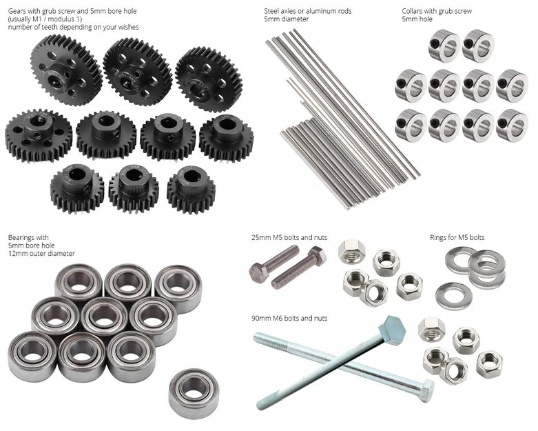 Xe RC hoàn chỉnh với xi nhan và đèn phanh tự chế - Image 7
