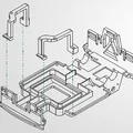 Xe RC hoàn chỉnh với xi nhan và đèn phanh tự chế - Thumbnail 12