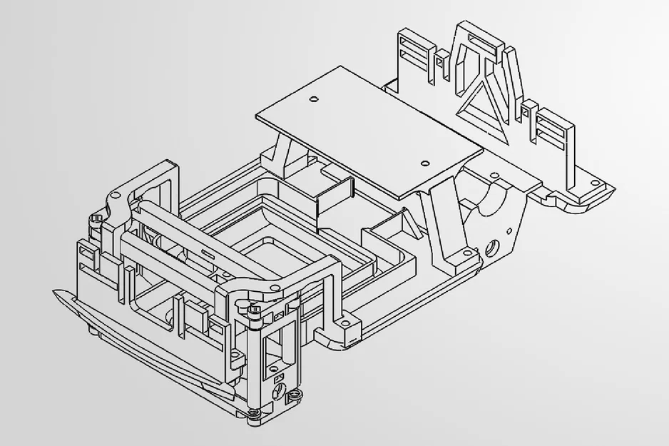 Xe RC hoàn chỉnh với xi nhan và đèn phanh tự chế - Image 16