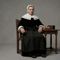 Mô hình 3D: Người phụ nữ cầm hoa cẩm chướng (Rembrandt 1656) - Thumbnail 1