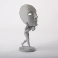 Tượng điêu khắc Mask Bearer - Thumbnail 2