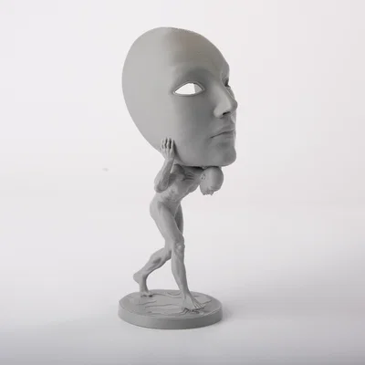 Tượng điêu khắc Mask Bearer
