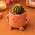Chậu Cây Xương Rồng Grumps - Đồ Trang Trí Dễ Thương - Thumbnail 3