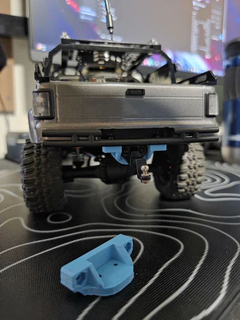 Giá treo móc kéo (Trailer Hitch Mount) cho HPI Venture 18 Hilux - Image 1