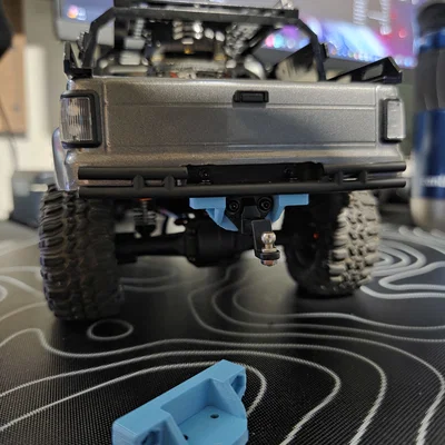 Giá treo móc kéo (Trailer Hitch Mount) cho HPI Venture 18 Hilux