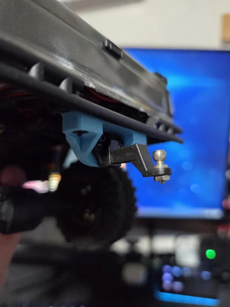 Giá treo móc kéo (Trailer Hitch Mount) cho HPI Venture 18 Hilux - Image 3
