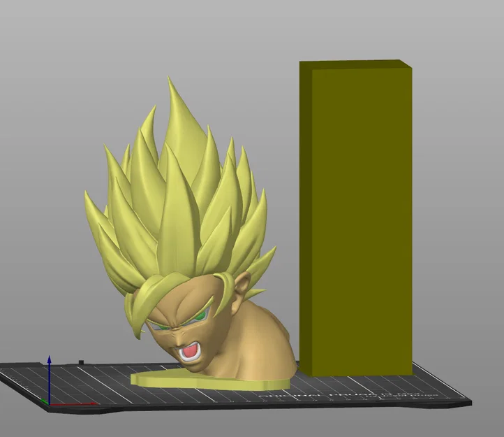 Tượng bán thân Super Saiyan Goku - Image 1