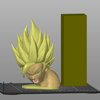 Tượng bán thân Super Saiyan Goku