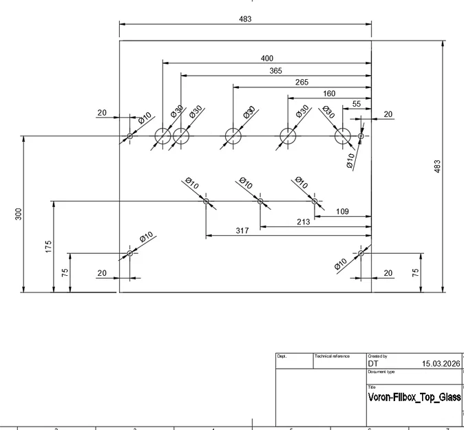Top FilBox - Hộp đựng nhựa in lắp trên nóc máy in - Image 4