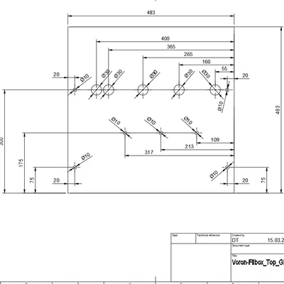 Top FilBox - Hộp đựng nhựa in lắp trên nóc máy in