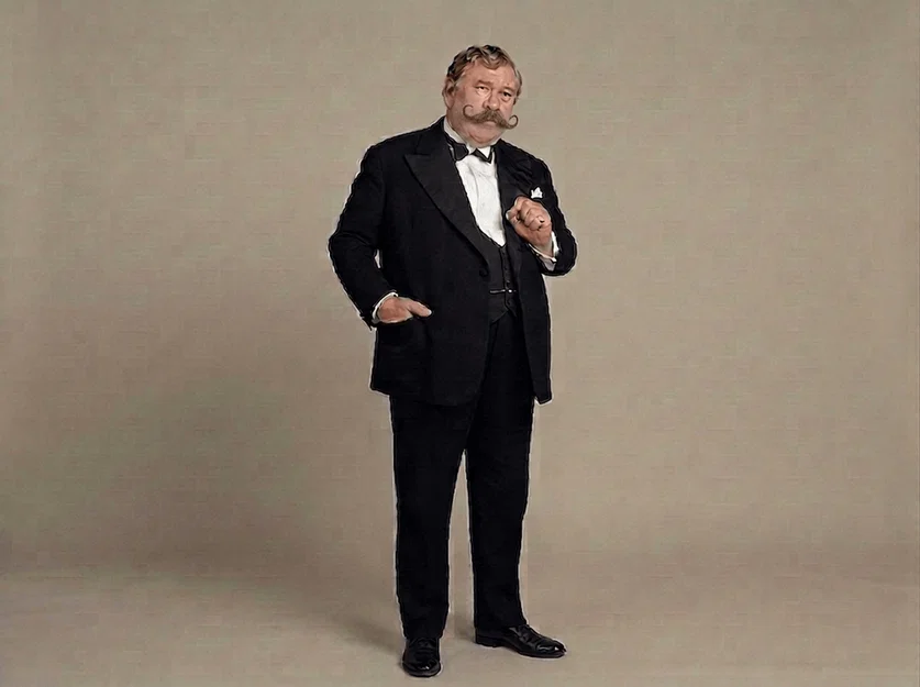 Mô hình 3D thám tử Hercule Poirot (Peter Ustinov) trong Death on the Nile - Image 1