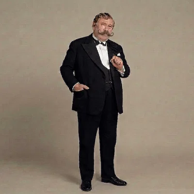 Mô hình 3D thám tử Hercule Poirot (Peter Ustinov) trong Death on the Nile