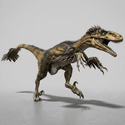 Mô hình khủng long Utahraptor chi tiết dành cho in 3D