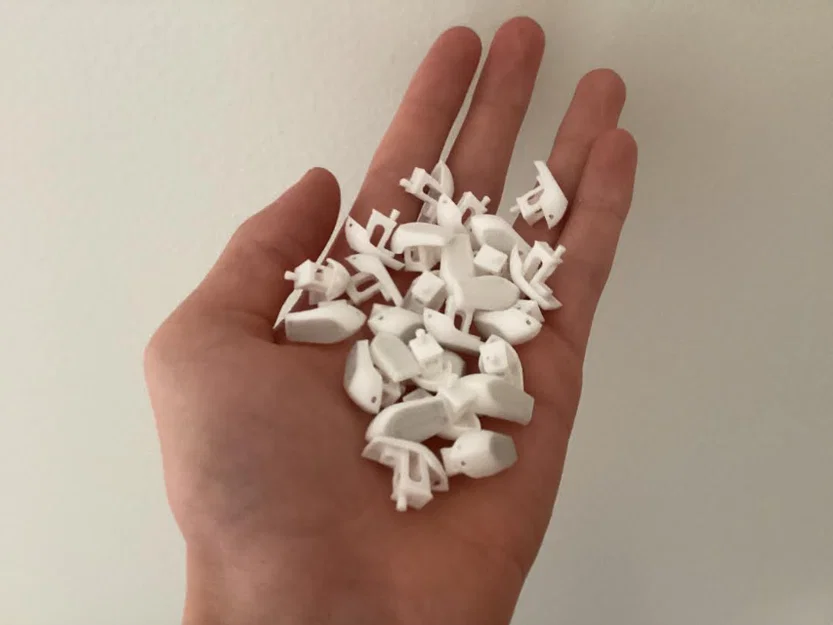 Mô hình thuyền 3D Mini Benchy siêu nhỏ - Thử thách in 3D đỉnh cao - Image 2