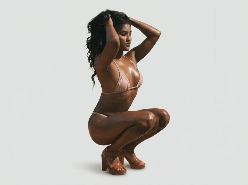 Mô hình 3D Pinup Art - A Quick Dip độc đáo cho người yêu nghệ thuật - Image 1