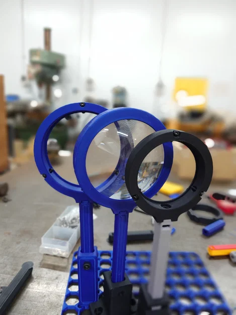 Giá đỡ thấu kính (Lens Holder) cho hệ thống quang cơ in 3D - Image 1