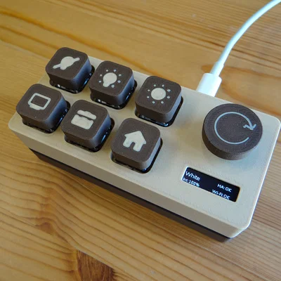 Macropad điều khiển Smart Home - Dự án DIY cho Home Assistant