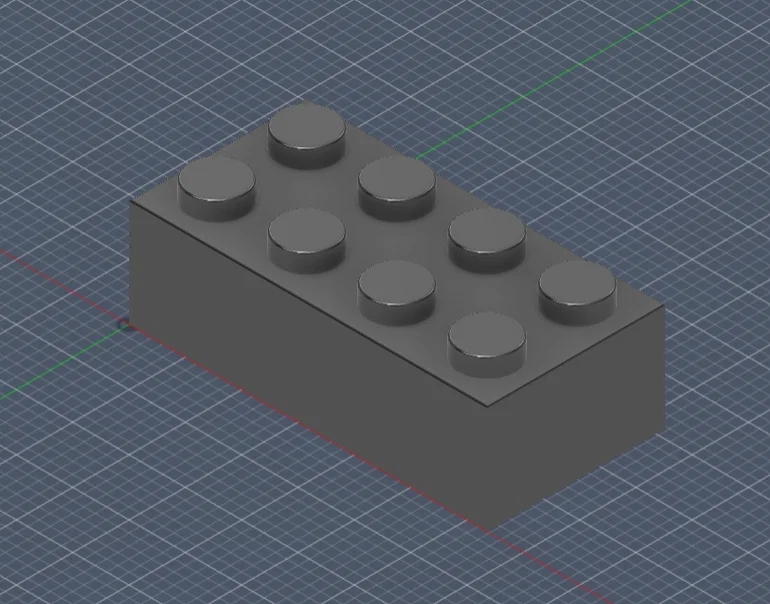 Mô hình gạch LEGO 3D: Thiết kế tương thích hoàn hảo cho in 3D - Image 1