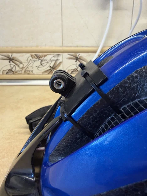 Giá gắn camera hành trình cho nón bảo hiểm xe đạp (GoPro/DJI) - Image 4