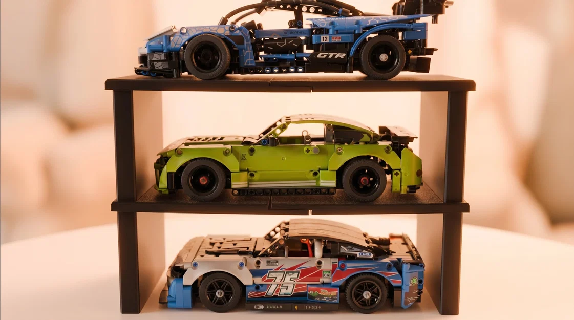 Kệ Đựng Xe Lego Technic Xếp Chồng - Image 1