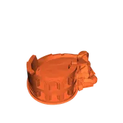 Mô hình tàn tích lâu đài (Castle Ruins) in 3D độc đáo - Image 1