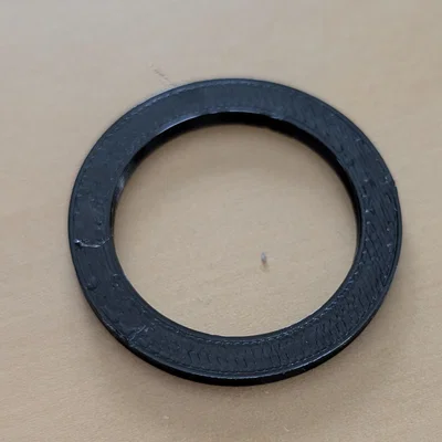 Gioăng cao su 3D thay thế van xả bồn rửa mặt Laufen (Parametric)