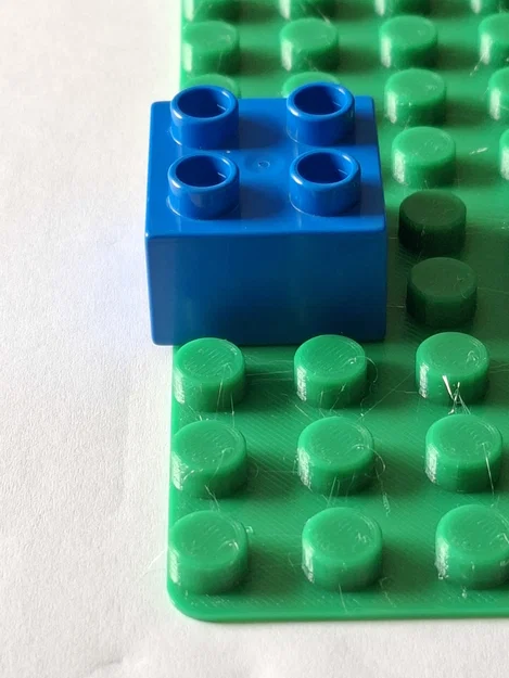 Tấm nền tương thích Duplo, OpenSCAD (tham số linh hoạt, tùy chỉnh được) - Image 3