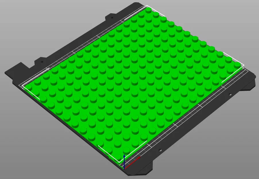 Tấm nền tương thích Duplo, OpenSCAD (tham số linh hoạt, tùy chỉnh được) - Image 6