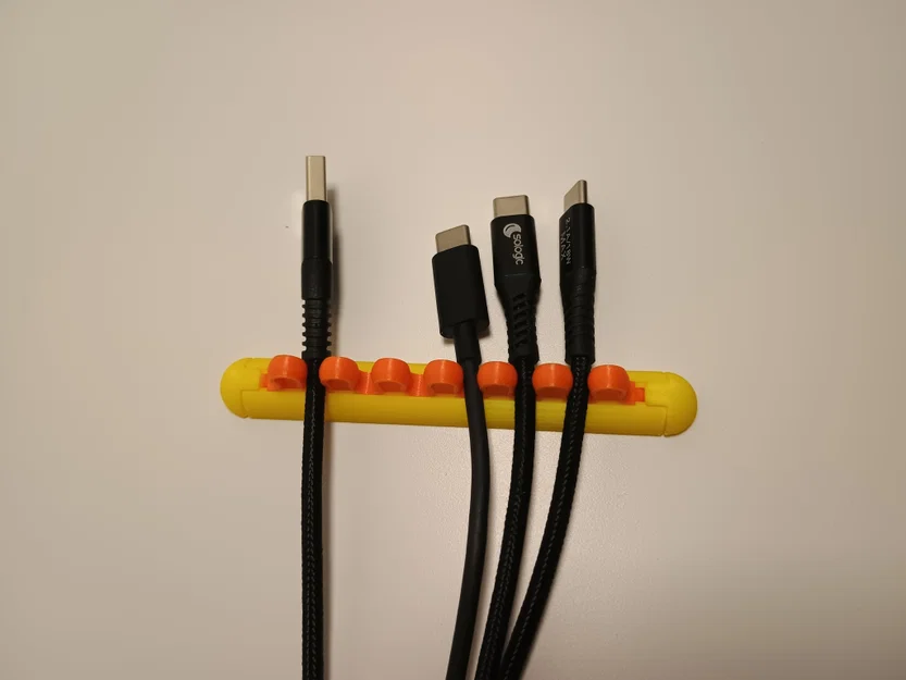 Bộ organizer cho 6 dây cáp USB - Image 4