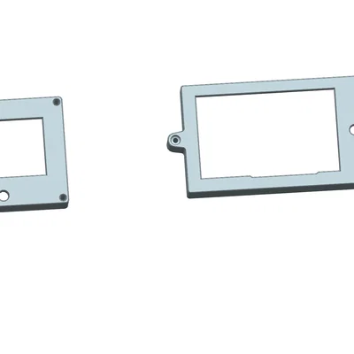 Giá đỡ treo tường cho màn hình JK BMS 7 inch và 4.3 inch