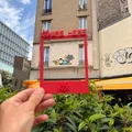 Khung chụp ảnh phong cách Polaroid Invader Was Here - Thumbnail 3