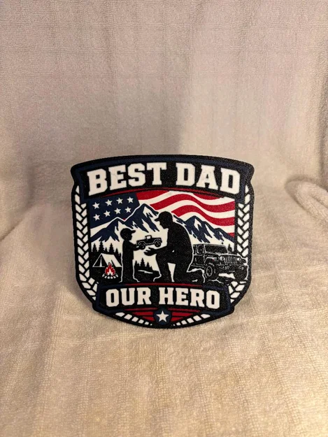 Nắp che móc kéo (Hitch Cover) làm quà tặng Ngày của Cha - Image 2
