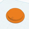 Nắp bịt ống 52 mm cho ống thép tròn 61 mm - Có thông gió ẩn - Thumbnail 4