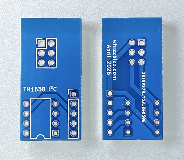 Bảng TM1638 Led&Key qua giao tiếp I2C - Image 2