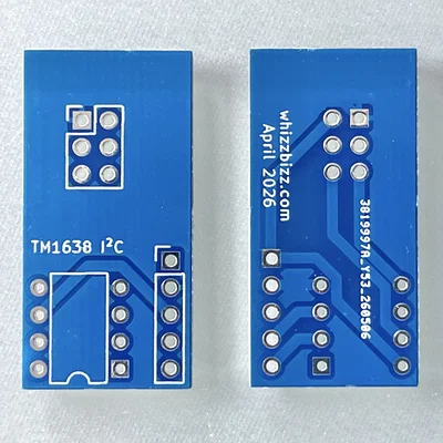 Bảng TM1638 Led&Key qua giao tiếp I2C