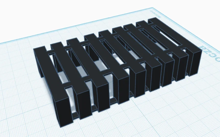 Mini Industrial Pallet - Kệ Để Giày / Giá Trưng Bày & Hong Khô Giày - Image 2