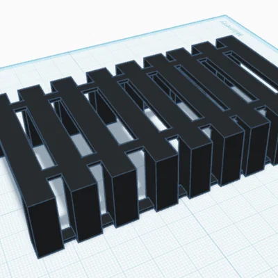 Mini Industrial Pallet - Kệ Để Giày / Giá Trưng Bày & Hong Khô Giày
