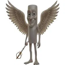 Mô hình 3D Angelic Tung Tung Sahur độc lạ trang trí bàn làm việc