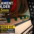 Kẹp dẫn hướng sợi nhựa 19.5mm cho giá đỡ filament 3D - Thumbnail 1