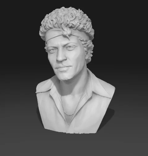 Mô hình tượng Bruno Mars trang trí 3D in tại nhà cực chất - Image 1